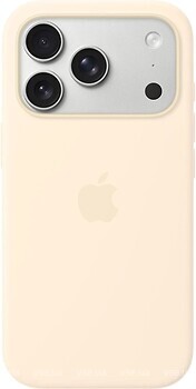 Фото Apple iPhone 17 Pro Silicone Case with MagSafe Vanilla (MHVX4ZM/A)