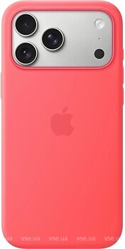Фото Apple iPhone 17 Pro Max Silicone Case with MagSafe Bright Guava (MHW64ZM/A)
