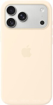 Фото Apple iPhone 17 Pro Max Silicone Case with MagSafe Vanilla (MHW54ZM/A)