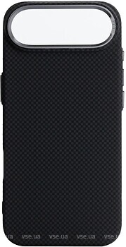 Фото ArmorStandart LikeCarbon2 MagCase for Apple iPhone 17 Air Kevlar Black (ARM88380)