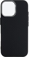 Фото ArmorStandart LikeCarbon2 MagCase for Apple iPhone 17 Kevlar Black (ARM88379)