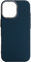 Фото ArmorStandart LikeCarbon2 MagCase for Apple iPhone 17 Kevlar Dark Blue (ARM88613)