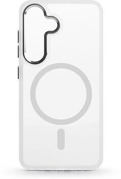 Фото ArmorStandart Unit MagSafe for Samsung Galaxy S25 SM-S931B Matte Clear Silver (ARM82261)