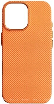 Фото ArmorStandart LikeCarbon2 MagCase for Apple iPhone 17 Kevlar Orange (ARM88614)