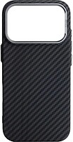 Фото ArmorStandart LikeCarbon2 MagCase for Apple iPhone 17 Pro Carbon Black (ARM86258)