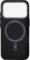 Фото ArmorStandart LikeCarbon2 MagCase for Apple iPhone 17 Pro Kevlar Black (ARM88378)