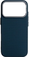 Фото ArmorStandart LikeCarbon2 MagCase for Apple iPhone 17 Pro Kevlar Dark Blue (ARM88554)