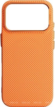 Фото ArmorStandart LikeCarbon2 MagCase for Apple iPhone 17 Pro Kevlar Orange (ARM88556)
