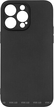 Фото ArmorStandart Matte Slim Fit for Apple iPhone 14 Pro Max Camera cover Black (ARM83510)