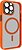 Фото ArmorStandart Unit MagSafe SE for Apple iPhone 14 Pro Max Orange Black (ARM75376)