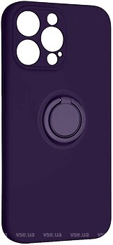 Фото ArmorStandart Icon Ring for Apple iPhone 14 Pro Max Dark Purple (ARM68723)