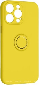 Фото ArmorStandart Icon Ring for Apple iPhone 14 Pro Max Yellow (ARM68722)