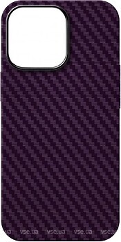 Фото ArmorStandart LikeCarbon MagCase for Apple iPhone 14 Pro Max Purple (ARM69205)