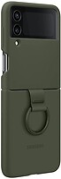 Фото Samsung Silicone Case with Ring for Galaxy Flip 7 SM-F766B Khaki (EF-PF721TGEGUA)