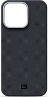Фото ArmorStandart BlackIcon Aramid Plain MagCase for Apple iPhone 16 Pro Max Black (ARM90170)