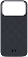 Фото ArmorStandart BlackIcon Aramid Plain MagCase for Apple iPhone 17 Pro Max Black (ARM90161)