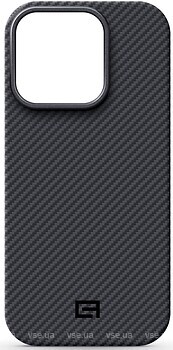 Фото ArmorStandart BlackIcon Aramid Twill MagCase for Apple iPhone 16 Pro Black (ARM90151)