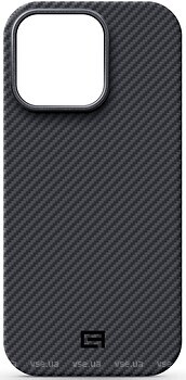 Фото ArmorStandart BlackIcon Aramid Twill MagCase for Apple iPhone 16 Pro Max Black (ARM90152)