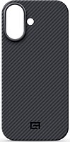 Фото ArmorStandart BlackIcon Aramid Twill MagCase for Apple iPhone 17 Black (ARM90148)