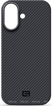Фото ArmorStandart BlackIcon Aramid Twill MagCase for Apple iPhone 17 Black (ARM90148)
