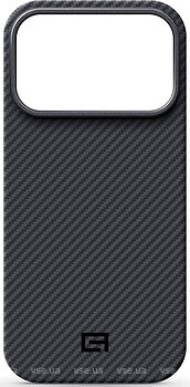 Фото ArmorStandart BlackIcon Aramid Twill MagCase for Apple iPhone 17 Pro Black (ARM90149)