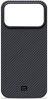 Фото ArmorStandart BlackIcon Aramid Twill MagCase for Apple iPhone 17 Pro Max Black (ARM90150)