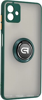 Фото ArmorStandart Frosted Matte Ring for Samsung Galaxy A04 SM-A045 Dark Green (ARM68343)