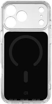 Фото ArmorStandart Clear Hybrid MagCase for Apple iPhone 18 Pro Max/17 Pro Max Black (ARM91786)