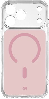 Фото ArmorStandart Clear Hybrid MagCase for Apple iPhone 18 Pro Max/17 Pro Max Pink (ARM91753)