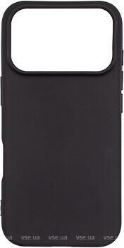 Фото ArmorStandart Matte Slim Fit for Apple iPhone 18 Pro/17 Pro Black (ARM92375)