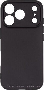 Фото ArmorStandart Matte Slim Fit for Apple iPhone 18 Pro/17 Pro Camera cover Black (ARM92374)