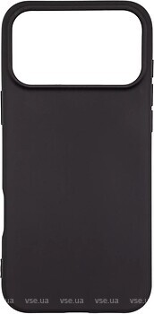 Фото ArmorStandart Matte Slim Fit for Apple iPhone 18 Pro Max/17 Pro Max Black (ARM92377)