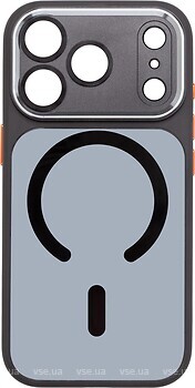 Фото ArmorStandart Unit-C MagCase SE for Apple iPhone 17 Pro Black Orange (ARM86318)