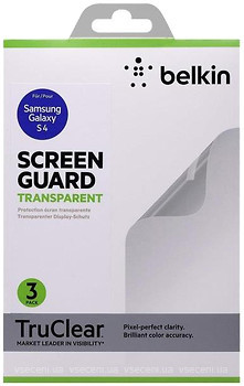Фото Belkin Galaxy S4 Screen Overlay Clear 3in1 (F8M596vf3)