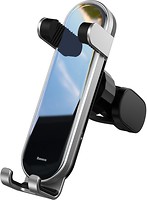Фото Baseus Penguin Gravity Phone Holder Silver (SUYL-QE0S)