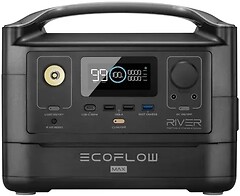 Фото EcoFlow River Max 576 Wh Black (EFRIVER600MAX-EU)