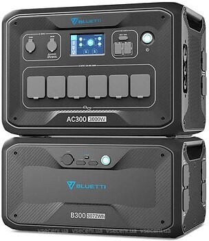 Фото Bluetti Portable Power Station AC300 Black