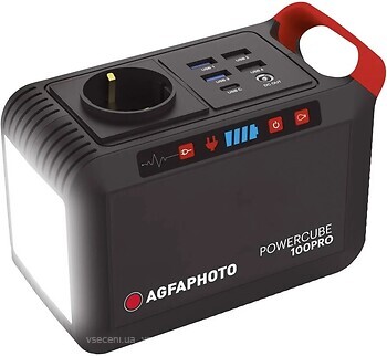 Фото Agfaphoto Powercube PPS 100 Pro 88 Wh Black