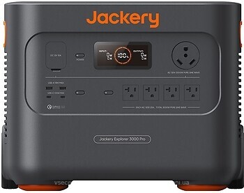 Фото Jackery Explorer 3000 Pro 3024 Wh Black