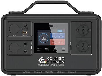 Фото Konner&Sohnen KS 1200PS 1030 Wh Black