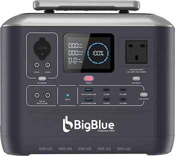 Фото BigBlue CellPowa 1000 1075 Wh Black