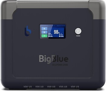 Фото BigBlue CellPowa 2500 1843 Wh Black