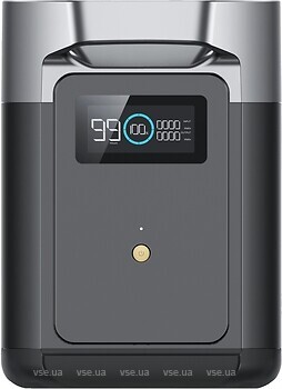 Фото EcoFlow Delta 2 Smart Extra Battery 1024 Wh Black (ZMR330EB-UA)