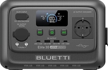 Фото Bluetti Elite 30 V2 288 Wh Black (EL30V2)
