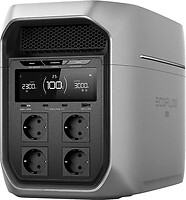 Фото EcoFlow Delta 3 Max Plus 2048 Wh Silver (EFD3MP-EU-CBOX)