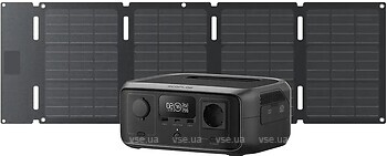 Фото EcoFlow River 3 UPS + Solar Panel 45W Black (EF-PR705-UPS-B-45W-EU)