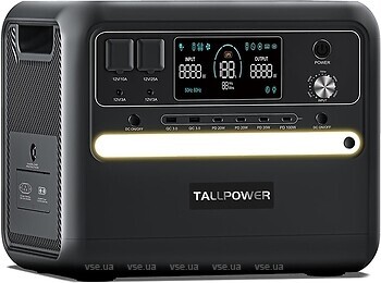 Фото Tallpower High Capacity 2400W 2160 Wh Black (V2400)