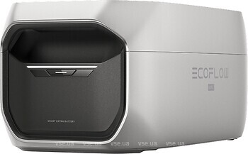Фото EcoFlow Delta 3 Max Plus Extra Battery 2048 Wh Silver (EFD3MP-EB)