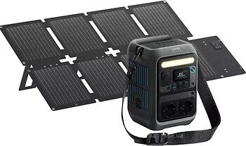 Фото Anker Solix C300X + PS60 Portable Solar Panel 288 Wh Black (B1723311)