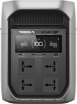 Фото EcoFlow Delta 3 Max Plus 2048 Wh Silver (EFD3MP-IN)